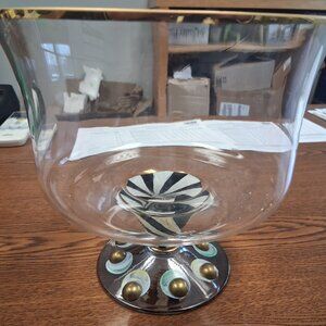 MacKenzie-Childs Retired Tango Trifle Glass Bowl - SWEET!!!